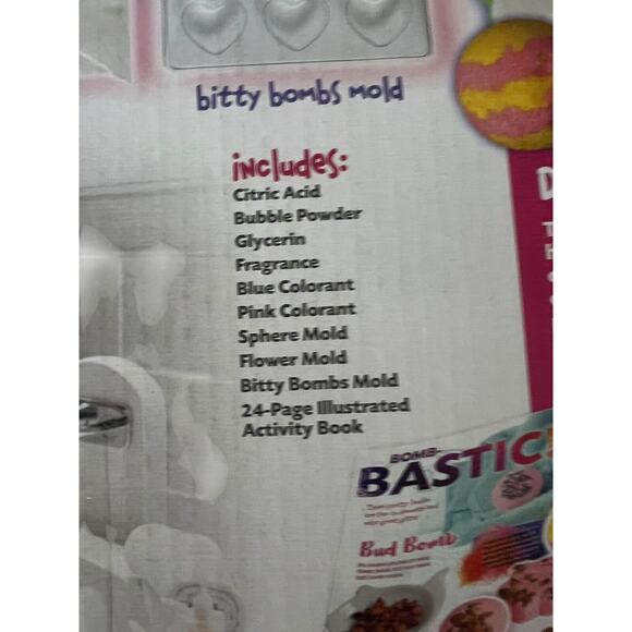 Spa Lab Bath Bombs Kit - Make Bath Bombs - STEM Science Open Box Brand NEW - Picture 4 of 9